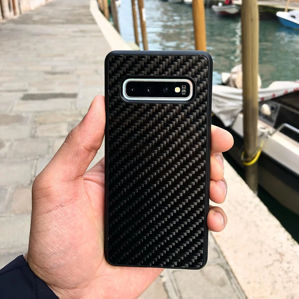 Carbon Fiber Rhinoshield S10 Case For Samsung Galaxy S10