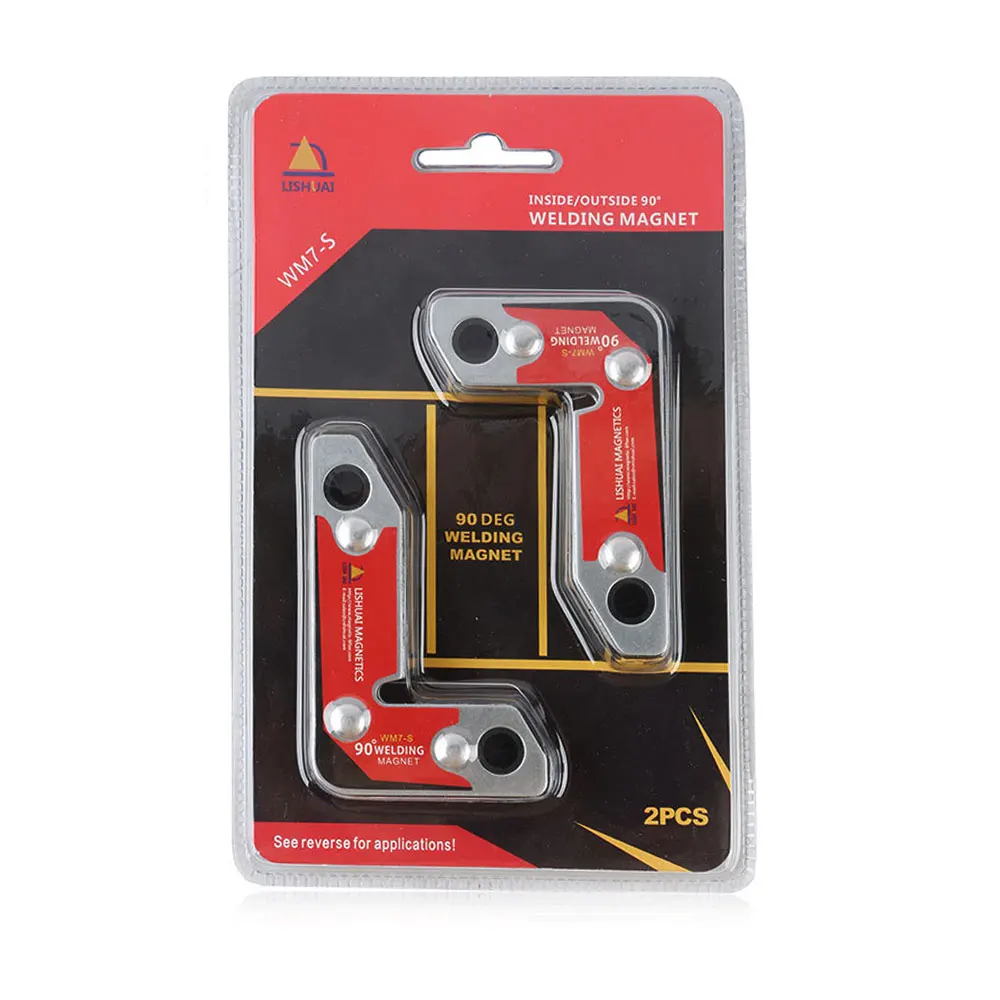 Сварочный локатор многофункциональный угол позиционер практичный портативный Сильный магнитный NdFeB серебряный черный ручной инструмент DIY