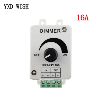 

Voltage Regulator DC-DC Voltage Stabilizer 16A Power Supply Adjustable Brightness Lamp Speed Controller DC 12V LED Dimmer 12 V