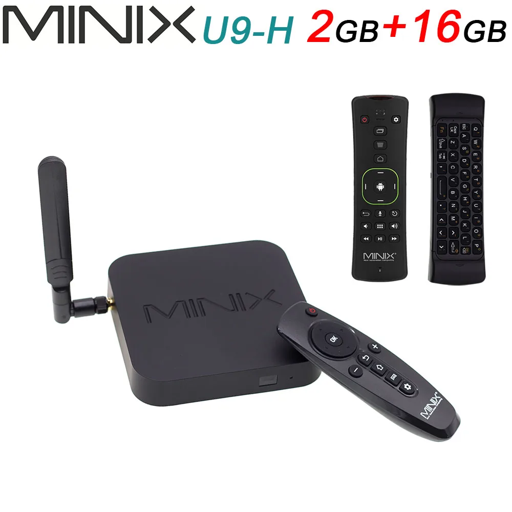 2GB DDR3 16GB and A3 MINIX NEO U9-H Android 7,1 tv Amlogic S912-H Восьмиядерный Smart tv Box 2 ГБ DDR3 16 ГБ+ NEO A3 Voice Air mouse 4K HDR wifi телеприставка - Цвет: 2GB DDR3 16GB and A3
