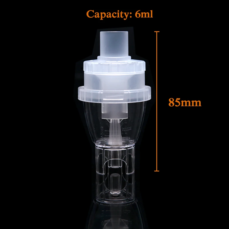 6 мл FDA медицинский бак чаша с компрессором небулизерингалятор часть Аксессуар распыленный спрей инжектор пищевой PP материал забота о здоровье