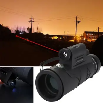 

HD Telescope Viewing Glasses Illumination Outdoors Optics Black 60mm Measuring Night Vision Goggles Portable Phone Camera