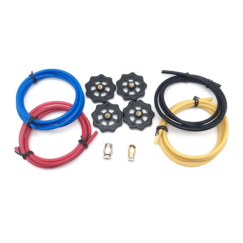2*4 мм PTFE трубка комплект с PC4 Пневматический разъем+ M4 гайка комплект для 3d принтера VH99