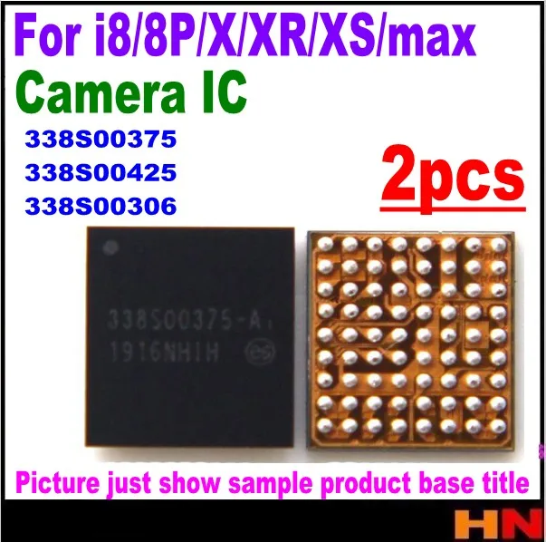 Блок питания для камеры 338S00375 338S00306 338s00425 338s00425-A1 ic iPhone 8 plus X XS MAX XR 2 шт. | Мобильные