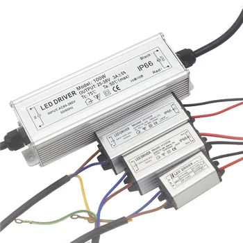 

LED Drive 10W 20W 30W 50W Single Color RGB LED Adapter Transformer AC100V-265V to DC20-38V Switch Power Supply For Floodlight