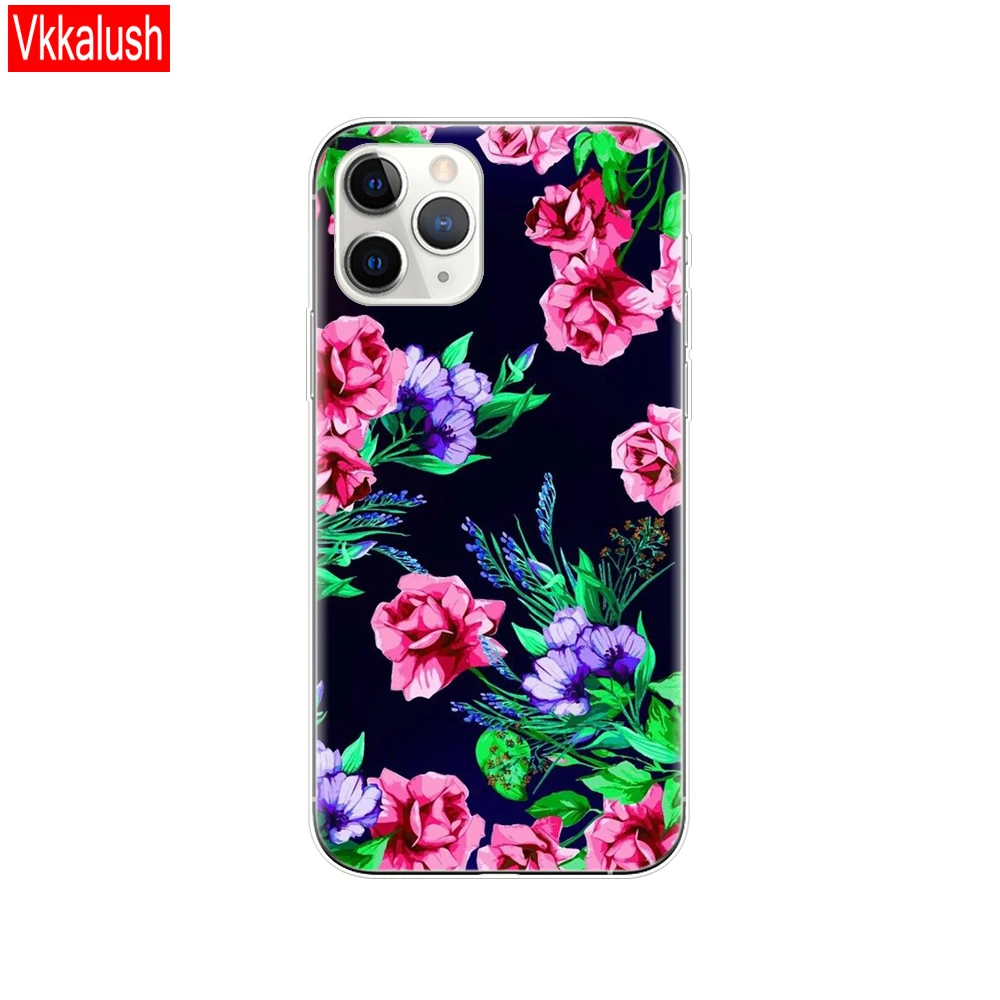 80094 Чехол для мобильного телефона, чехол для iphone 11, чехол для iphone 11 pro max eleven coque etui, бампер, задняя крышка, полный 360, защитный - Цвет: 80094