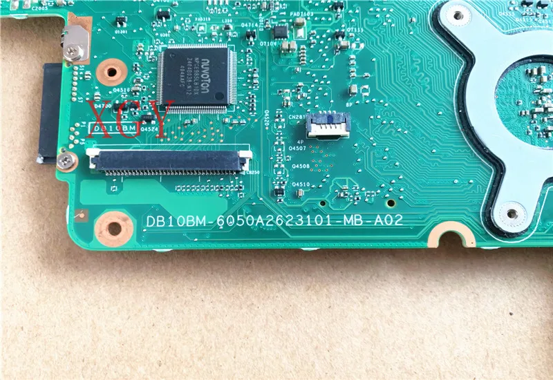 Placa-mãe para Toshiba Satellite C50 Segunda N2820 Sr1sg Ddr3 V000325170 100% Testado ok Cabos de computador e conectores - Imagem 5