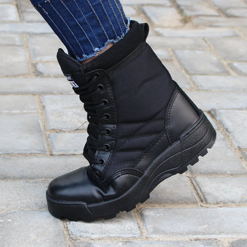 Армейские Ботинки мужские дезерты тактические военные ботинки мужские рабочие спортивные туфли Zapatos De Mujer Zapatos ботильоны на шнуровке армейские ботинки размер 46