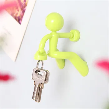 

Creative Home Cute Key Hook Cartoon Climbing Wall Villain Magnet Storage Hook Magnetic Refrigerator Magnet