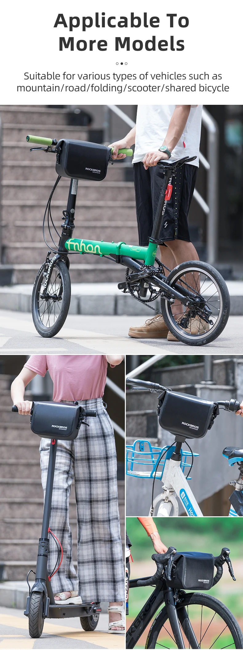 Bike Handlebar Bag Waterproof