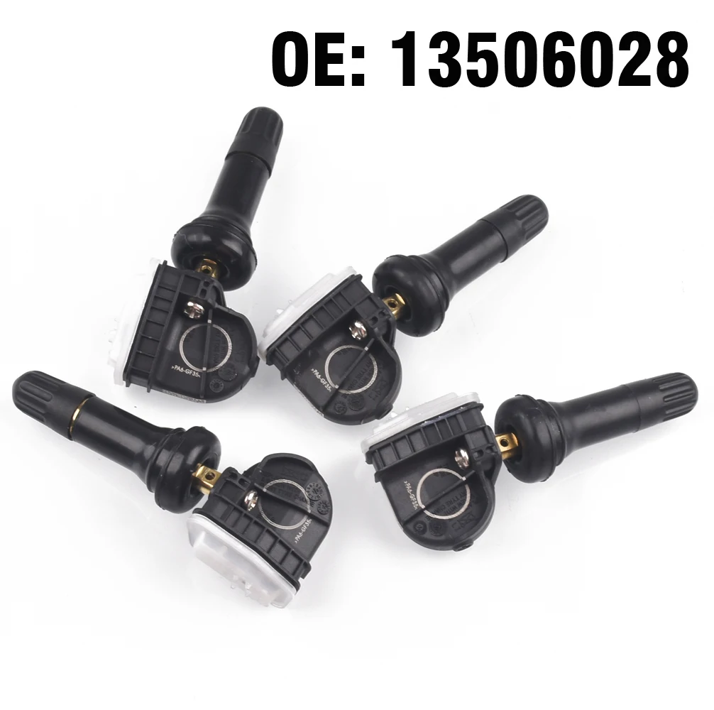 

4 PCS TPMS Car Tire Pressure Monitoring Sensor 13506028 For Opel Adam Ampera Antara Astra Corsa D Insignia Meriva Mokka Zafira