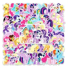 

50 little Pony Poly graffiti stickers cartoon stickers DIY skateboard luggage stickers waterproof