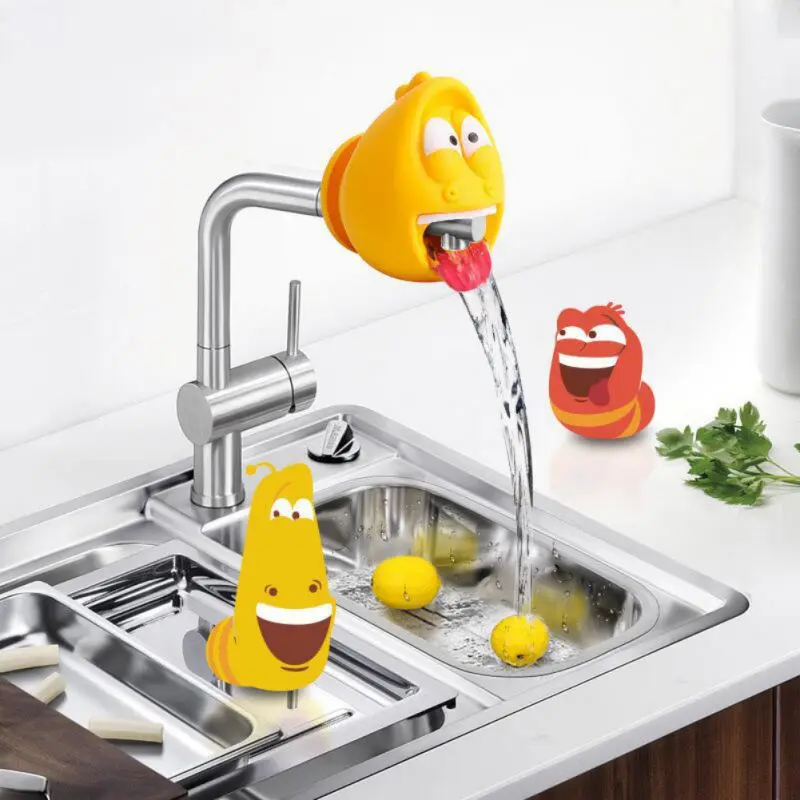 

Household Bug Shape Cute Novelty Faucet Extender Silicone Children's Cartoon Washing Bathroom Accessories