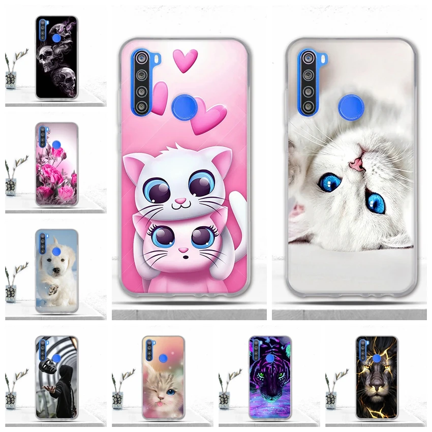 Чехол для Xiaomi Redmi Note 8 T мягкий силиконовый чехол из ТПУ телефона Note8 Funda Coque Capa