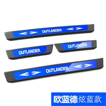

Car-covers ABS Scuff Plate/Door Sill door cover outside door sill plate For Mitsubishi Outlander 2007-2020 Car Styling
