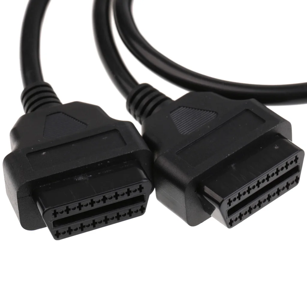 OBDII OBD 2 Car Diagnostic Adapter Extension Cable Cord Link