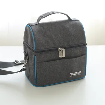 

ValueWin Thermal Lunch Bag Waterproof Thickened Cooler Bag Large Insulated Bag Shoulder Picnic Cooler Bag