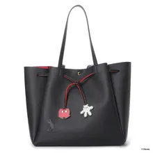 Disney Mickey pu сумочка женская сумка Милая Большая вместительная женская сумка через плечо для девочек и мальчиков сумки через плечо для женщин