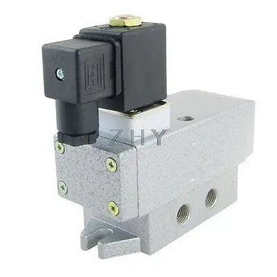 

K25DH-8 2 Position 5 Way Single Electric Controlled Change Valve DC 24V