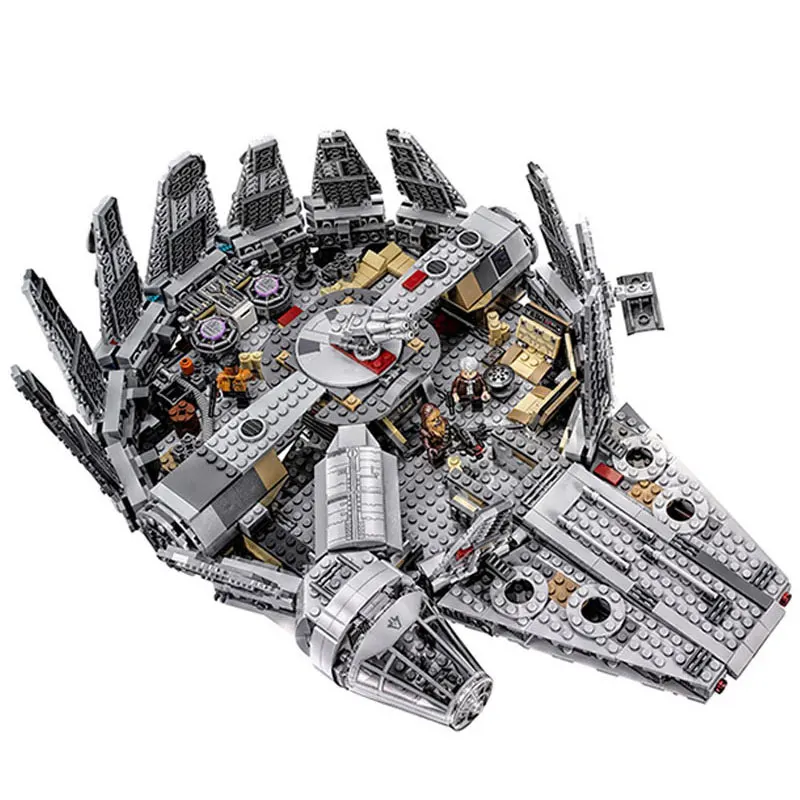 Online En Stock Legoinglys Star Wars 75105 Starwars modelo bloques de construcción 1381 piezas Niño cumpleaños regalo niños juguetes para niños