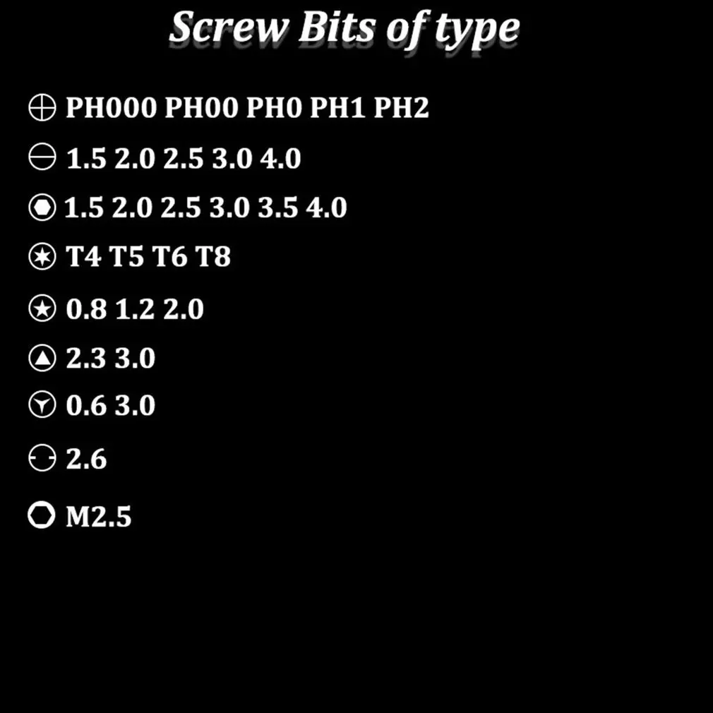 32 шт многоцелевой отвертка Набор бит для мобильного телефона компьютера ПК Ремонт Разборка части замена инструменты костюм