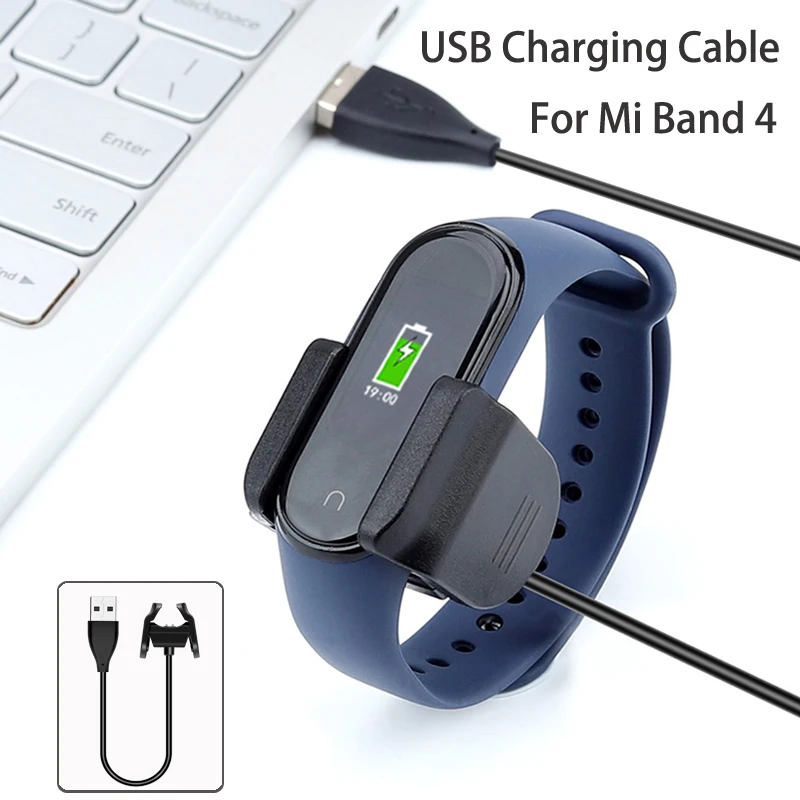USB-кабель для зарядки Xiaomi Mi Band 4 0 3/1 м без разборки кабель быстрой MiBand M4 NFC-кабель |