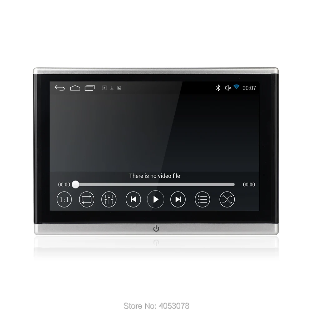 Android OS автомобильный подголовник монитор видео плеер USB/SD/FM TFT lcd цифровой экран сенсорная кнопка игры пульт дистанционного управления автомобиля MP5 плеер