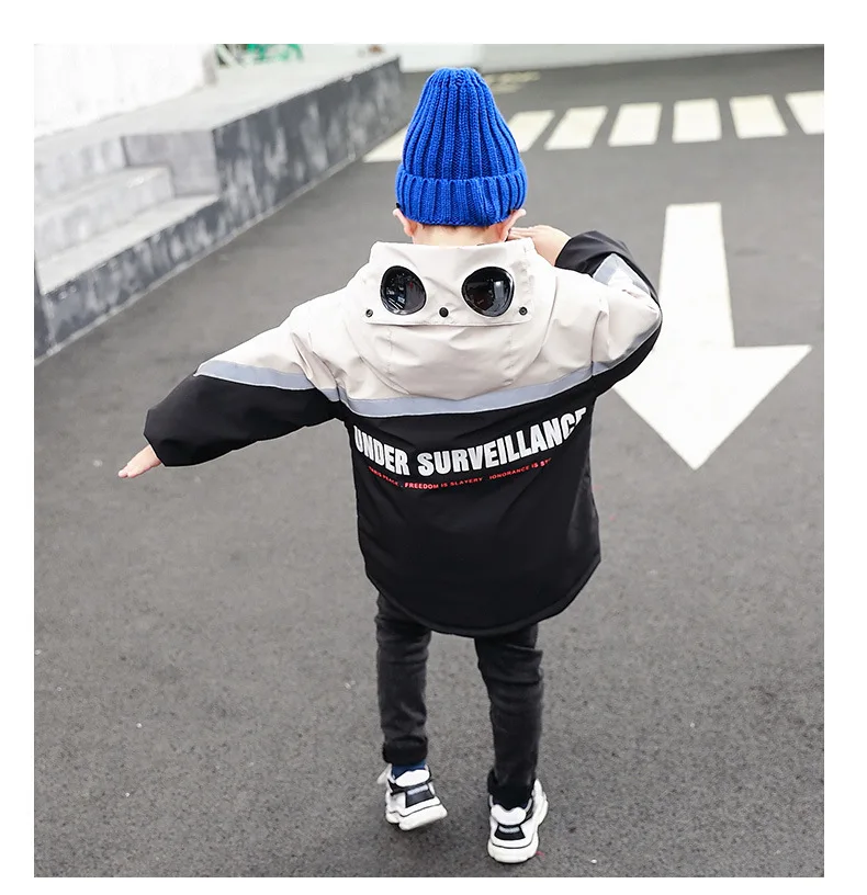 Harajuku/ Зимний пуховик, детская одежда для девочек, детская одежда, верхняя одежда для мальчиков, пальто, парка, настоящий водонепроницаемый Зимний комбинезон