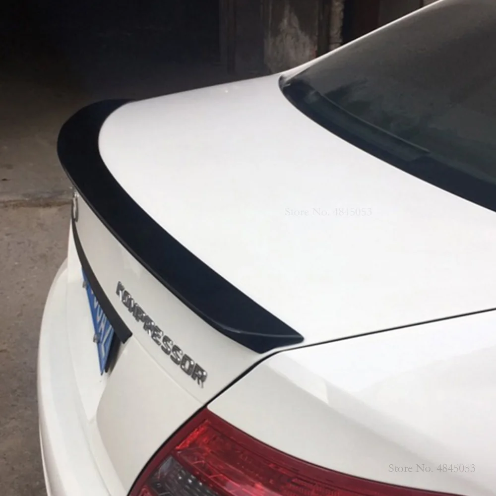 Спойлер на крыло багажника автомобиля для Benz C Class W204 2007-2013 АБС-пластик C180 C200 C260 C280