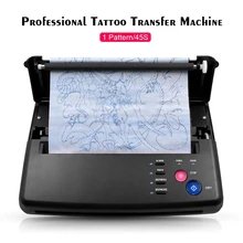 Máquina de transferencia para plantillas de tatuaje, herramienta copiadora térmica de dibujo para fotos, impresión de copia en papel