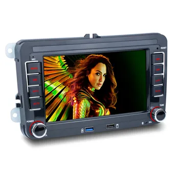 

7 inch Android 2 Din Car radio Multimedia Player GPS Stereo For Volkswagen Passat Polo Golf Touran Jetta Skoda Octavia Leon