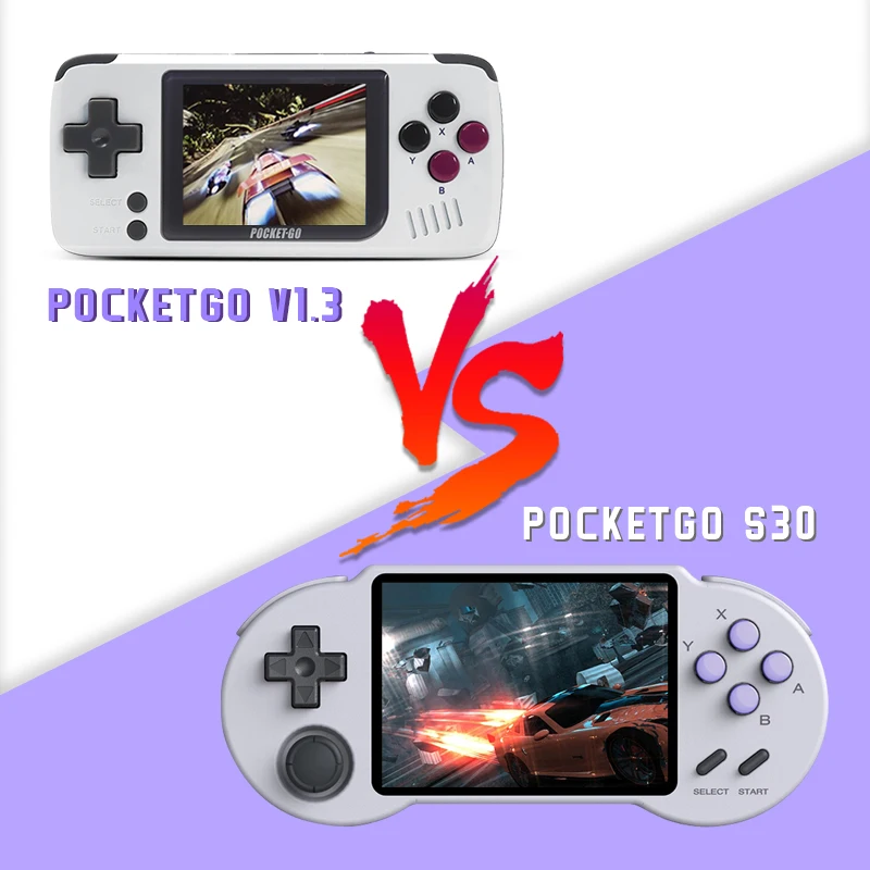 Pocketgo v1.3 cfw, pocketgo s30, jogo retro, 3.5 polegada ips tela