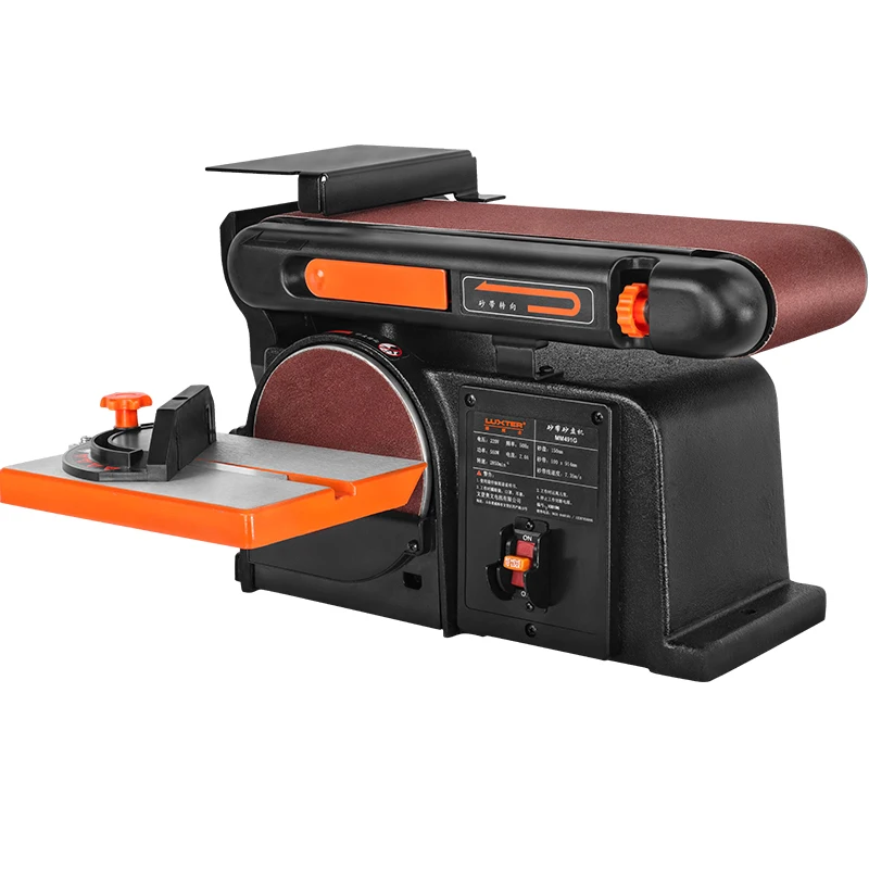 LIVTER 4 x 6 inch woodworking metal portable mini belt disc sander machine