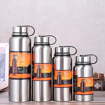 

Outdoor Vacuum Stainless Steel Insulation Cup Plastic Pp Portable Large Capacity Sports Bottle Custom Logo