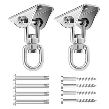 

Rotary Swing Fixed Plate Heavy Duty Swing Hangers Sets Yoga Hammock Swing Hanging Chair Hooks