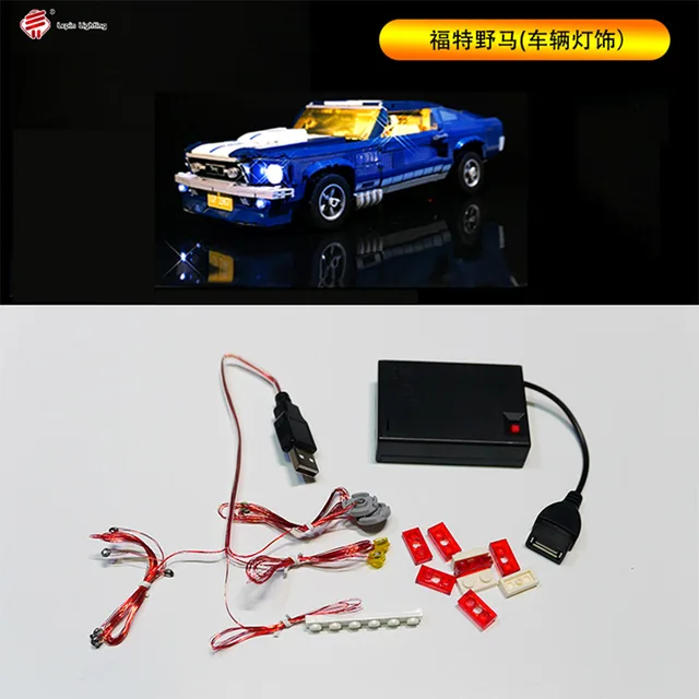 light my bricks mustang