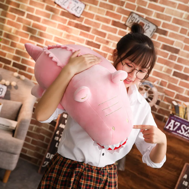 

Manufacturers Direct Selling down Cotton Software Crocodile Plush Toys Couples Crocodile Long Pillow Valentine's Day Gift Wholes
