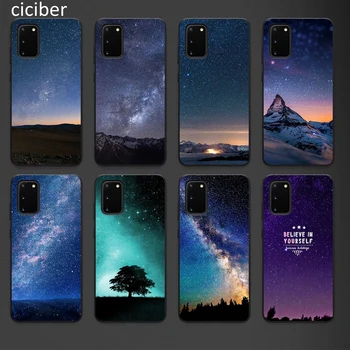 

Starry sky Phone Case for Samsung A50 A40 A70 A51 A71 A20 A20E S10 S20 S9 S8 S7 Edge Ultra Puls Note 10 9 8 Plus Soft TPU Cases