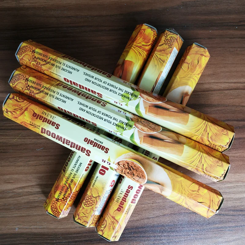 Nag Champa индийские ароматические палочки 1 маленькая коробка сандалового дерева пачули кофе палочка благовония s Коко ароматы для дома