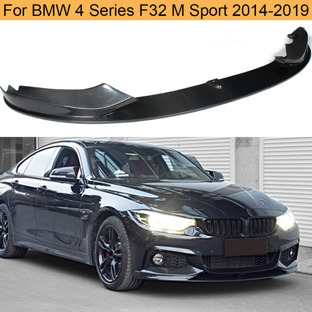 4 серии карбоновый автомобильный передний бампер спойлер для BMW F32 435i M Sport Bumper 2014