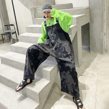 

SuperAen Europe 2020 Fashion Women Jumpsuits Pluz Size Wild Ladies Wide Leg Pants Fashion Casual Ladies Jumpsuits