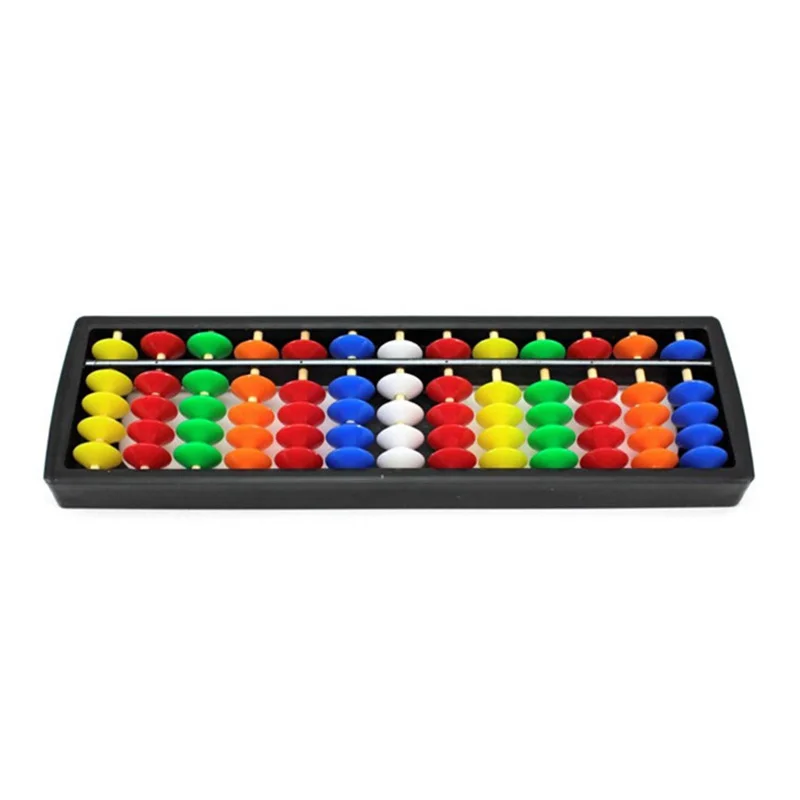 

13 Digits Plastic Abacus Toys Educational Toy Colorful Abacus Arithmetic Maths Kids Learning Educational Caculating Tools Gifts