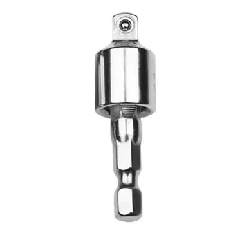 

Electric Drill Socket Adapter,Rotatable Extension Drill Bits,Square Socket Drill Bits HHS Impact Driver Quick Change 1/4