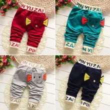 Новинка года; брендовые штаны-шаровары для маленьких мальчиков и девочек; детские леггинсы с рисунком; брюки; одежда с надписью