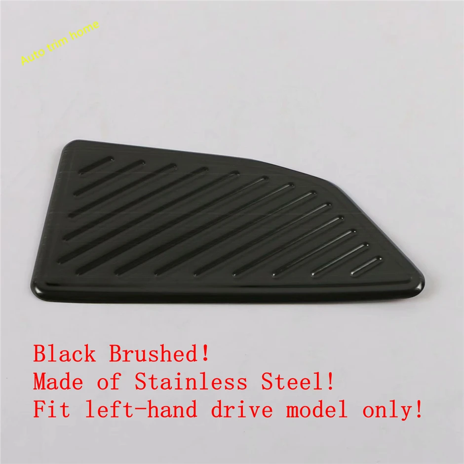 Left Foot Rest Pedal Non-slip Panel Cover Trim Fit For Toyota Corolla 2019 2020 2021 Stainless Steel / Hand Drive Model | Автомобили и