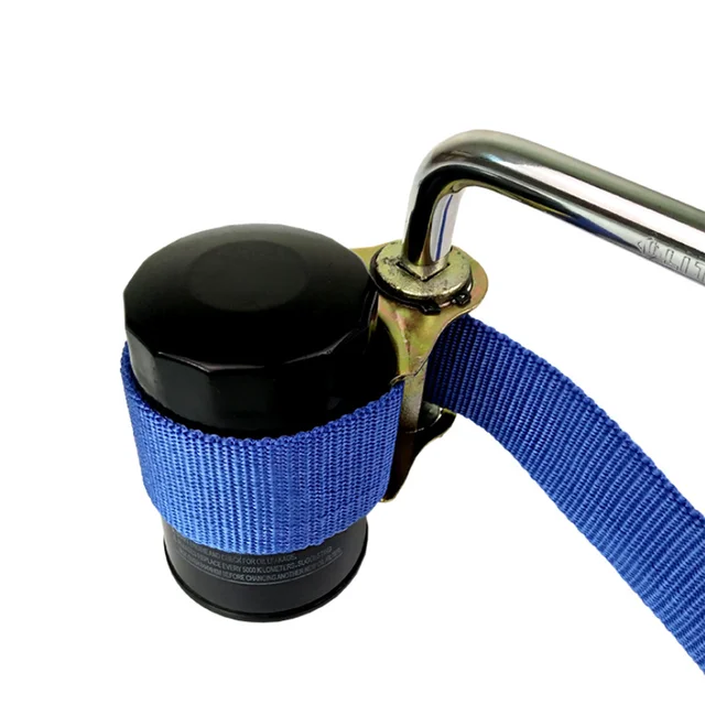 Autojack Set Chiave Filtro Olio 3 Gambe 63mm - 120mm Strumento Di - Foto 7