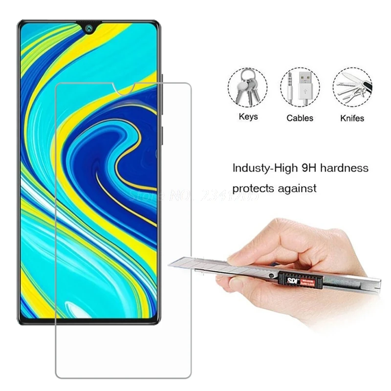 2 шт. закаленное стекло для Cubot P40 X19 X19S R19 C15 Pro защита экрана 2.5D 9H Note 20 защитная