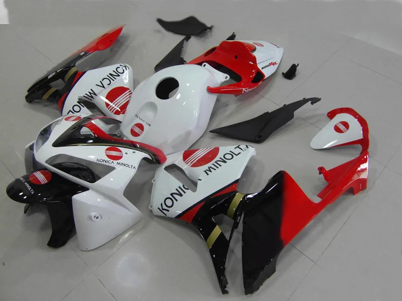 Injection Mold Fairing Kit for CBR600RR 05 06 CBR600 CBR 600 RR F5 2005 2006 Red White Black Fairings Bodywork+Gifts ZB48 | Автомобили и