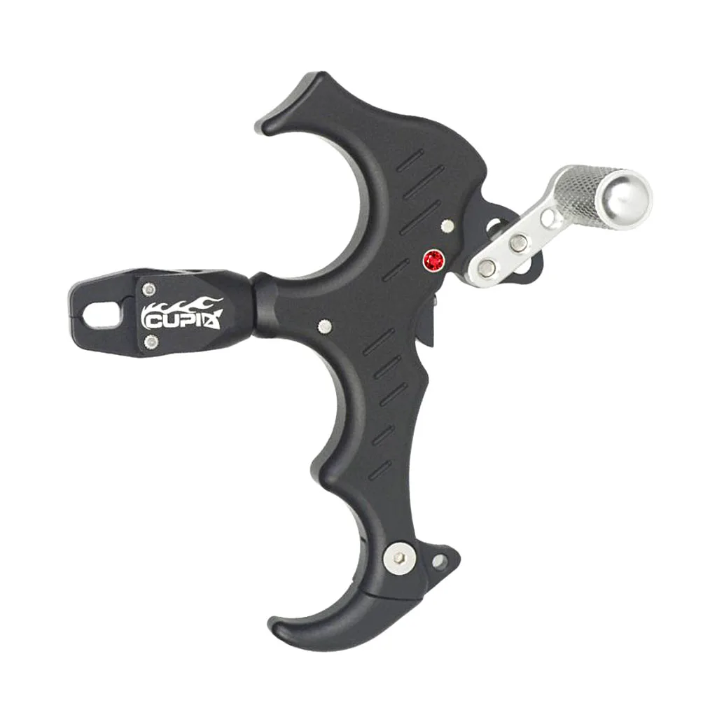 

Archery Compound Bow Release Aids 3/4 Finger Free Exchange Thumb Trigger