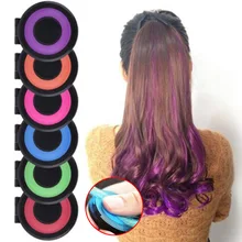 Temporary Hair Dye Powder Set Reusable Portable Washable Fast Safe Dyeing Hair NShopping
